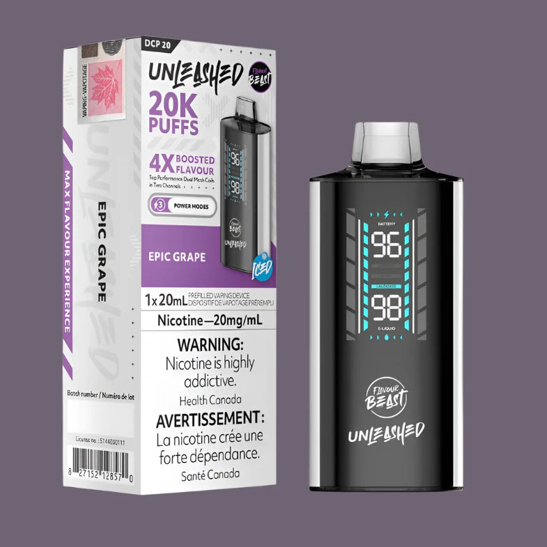 Flavour Beast Unleashed DCP 20k Disposable Vape